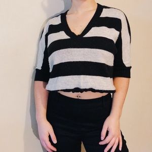 Cozy Crop-Top Sweater